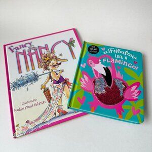 Fancy Nancy and Be Fabulous Like a Flamingo Book Bundle